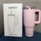 Insulated Stainless Steel Tumbler With Handle And Straw Large Capacity 9