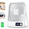 Portable USB Rechargeable Desk Fan With Adjustable Speeds 5