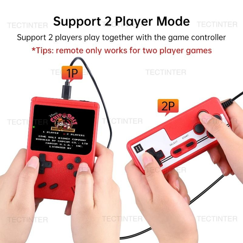 Portable Handheld Game Console With 500 Built In Games 2