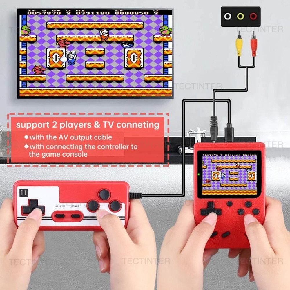 Portable Handheld Game Console With 500 Built In Games 3