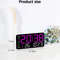 Extra Large LED Wall Clock With Temperature Timer And Date Display 0