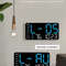 Extra Large LED Wall Clock With Temperature Timer And Date Display 2