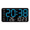Extra Large LED Wall Clock With Temperature Timer And Date Display 4
