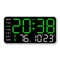 Extra Large LED Wall Clock With Temperature Timer And Date Display 5