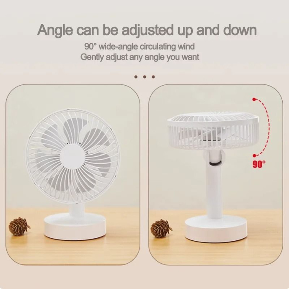 Portable Mini USB Desk Fan With Adjustable Tilt 5