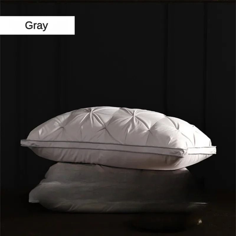 Luxury Goose Down Pillow With Soft Cotton Cover 5
