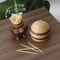 Wooden Bee Toothpick Holder With Moisture Proof Dispenser 3