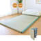 Foldable Tatami Style Sleeping Mattress With Traditional Straw Design 2