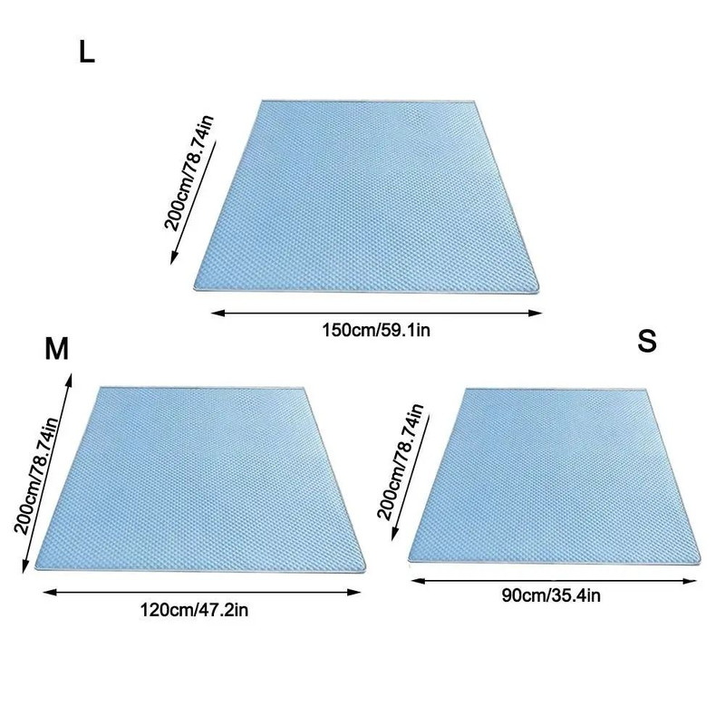 Cooling Ice Silk Sleeping Pad For Summer Comfort 5