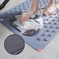 anti slip bathroom shower pad with massage design