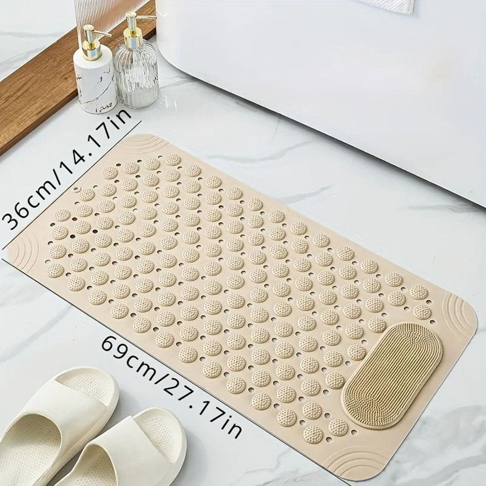 Anti Slip Bathroom Shower Pad With Massage Design 1