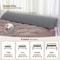Memory Foam Bed Gap Filler Wedge Pillow With Side Pockets 3