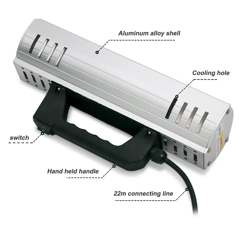 Portable Infrared Paint Curing Lamp 1000W 3