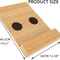 Foldable Bamboo Sofa Armrest Tray With Cup Holder 5