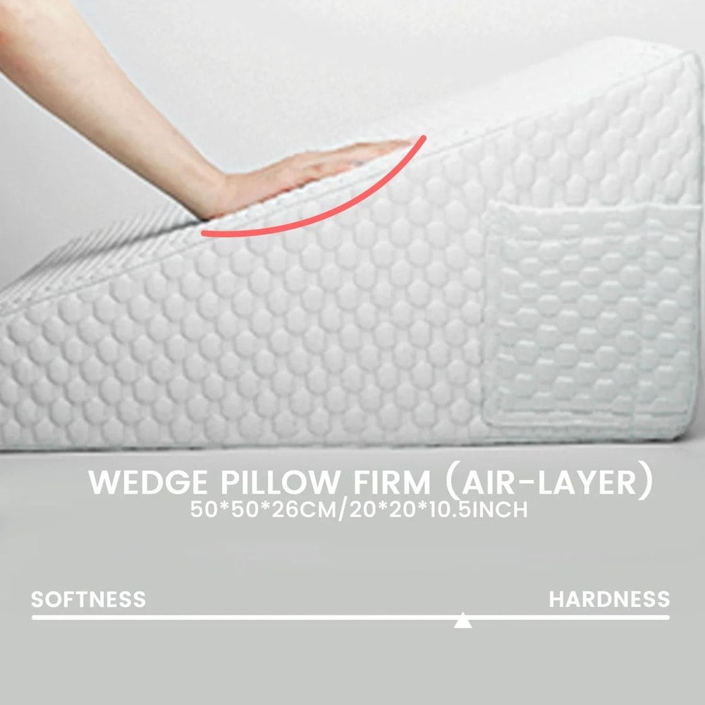 Memory Foam Wedge Pillow For Elevated Comfort 7