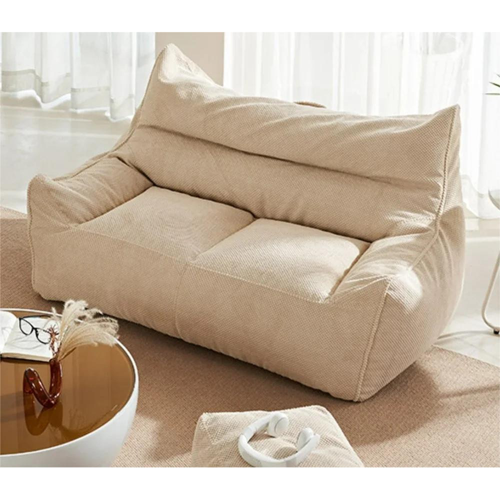 Soft Waffle Bean Bag Cover Set Without Filler 1