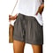 High Waist Wide Leg Twill Summer Shorts For Women 6