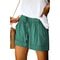High Waist Wide Leg Twill Summer Shorts For Women 10