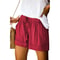 High Waist Wide Leg Twill Summer Shorts For Women 15