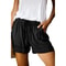 High Waist Wide Leg Twill Summer Shorts For Women 7