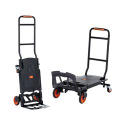 folding aluminum hand truck platform cart for heavy duty moving