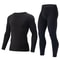 Mens Thermal Underwear Long Sleeve Top And Pants Set 2