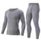 Mens Thermal Underwear Long Sleeve Top And Pants Set 3