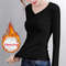 Womens Thermal Turtleneck Long Sleeve Top 1
