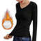 Womens Thermal Turtleneck Long Sleeve Top 7