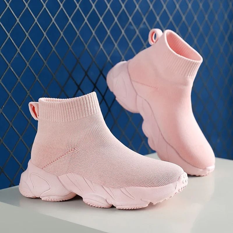 Childrens High Top Sock Style Shoes Casual Sports Sneakers 2