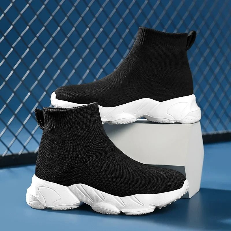 Childrens High Top Sock Style Shoes Casual Sports Sneakers 3