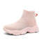Childrens High Top Sock Style Shoes Casual Sports Sneakers 5