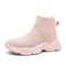 Childrens High Top Sock Style Shoes Casual Sports Sneakers 5