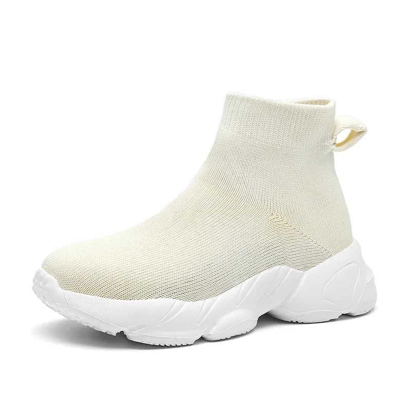 Childrens High Top Sock Style Shoes Casual Sports Sneakers 6