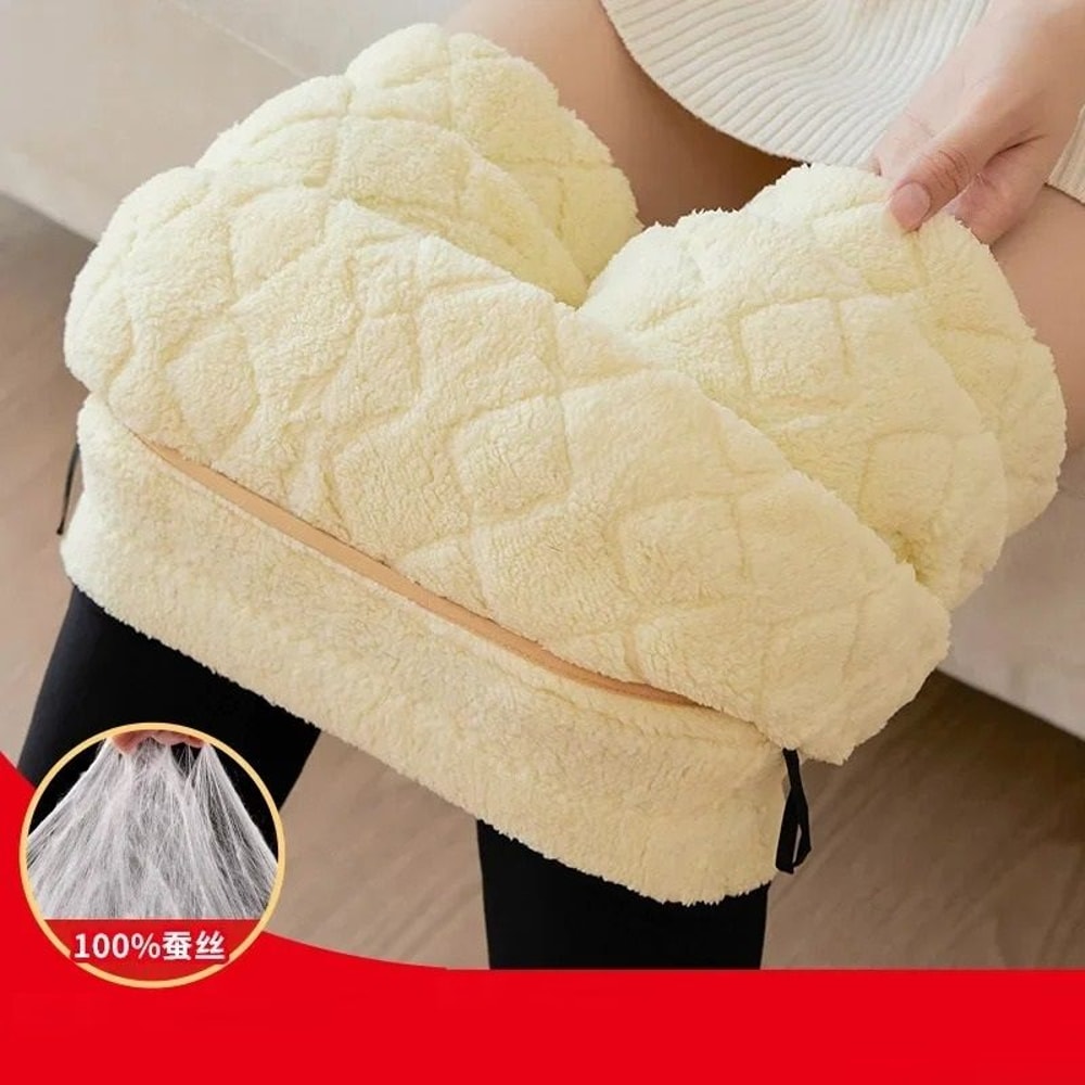 Womens Extra Thick Thermal Leggings With Silk Or Wool Filling 4