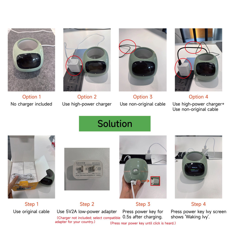 Interactive AI Smart Planter With Expressions And Sensor Technology 3