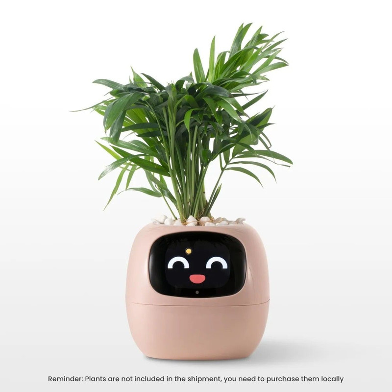 Interactive AI Smart Planter With Expressions And Sensor Technology 4