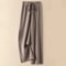 Thick Warm Knitted High Waist Pants For Women Casual Straight Leg Ankle Length 6