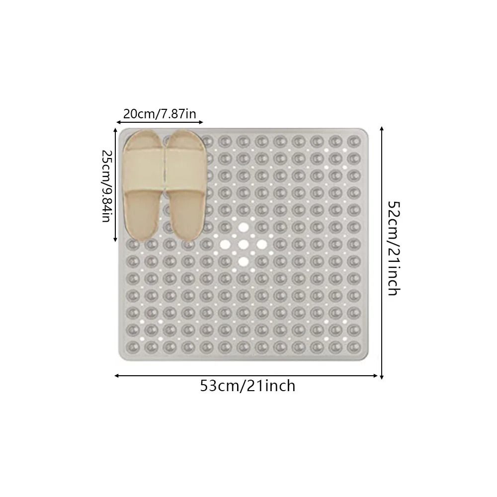 Non Slip Shower Bath Mat With Suction Cups For Bathroom Floor Safety 6