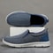 Mens Summer Canvas Slip On Sneakers Breathable Casual Loafers 3