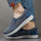 Mens Summer Canvas Slip On Sneakers Breathable Casual Loafers 4