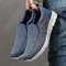 Mens Summer Canvas Slip On Sneakers Breathable Casual Loafers 8