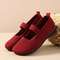 Womens Lightweight Breathable Knit Slip On Flats 4