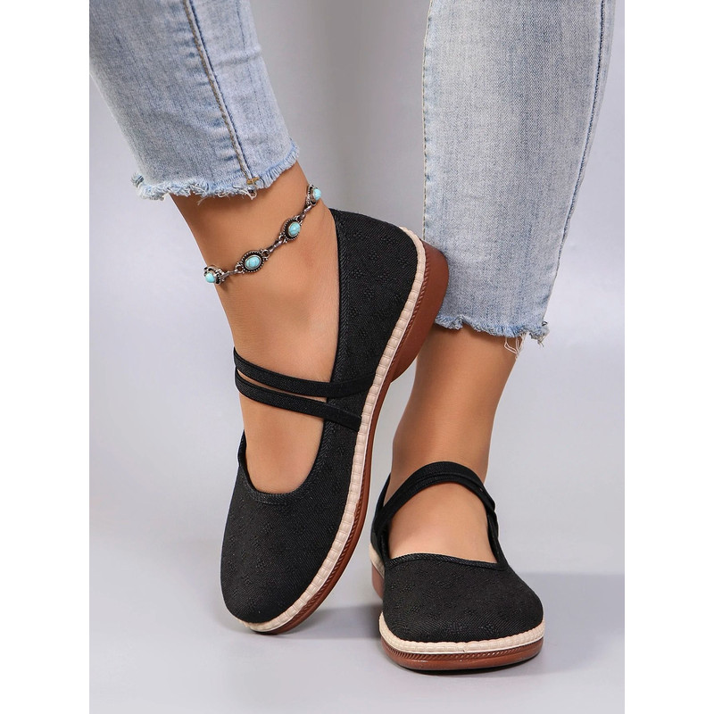 Womens Lightweight Breathable Casual Sports Flats 1