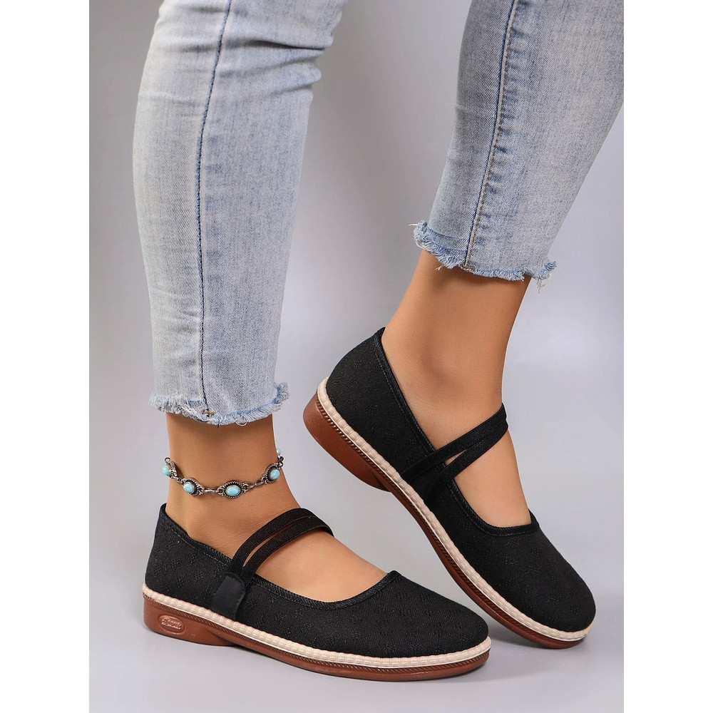 Womens Lightweight Breathable Casual Sports Flats 2