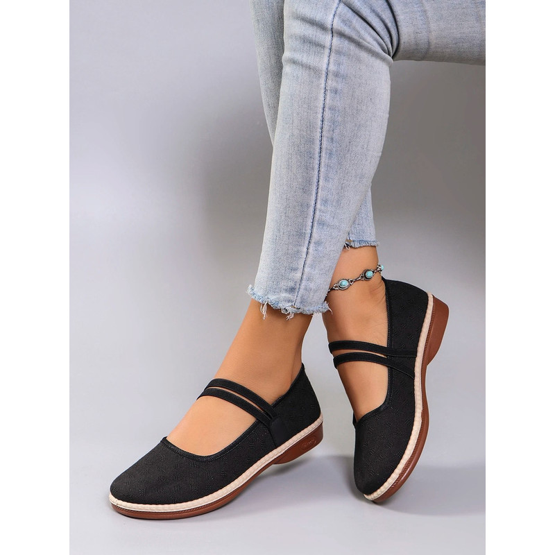 Womens Lightweight Breathable Casual Sports Flats 5