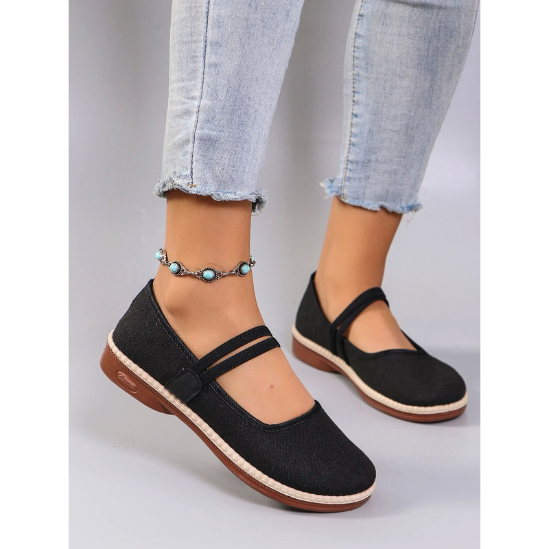 Womens Lightweight Breathable Casual Sports Flats 6