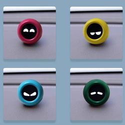 car companion mini robot with type c charging and led emotion display