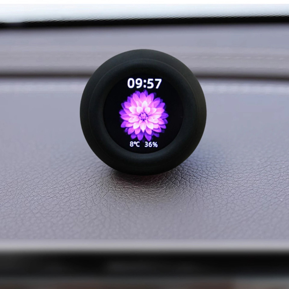 Car Companion Mini Robot With Type C Charging And LED Emotion Display 2