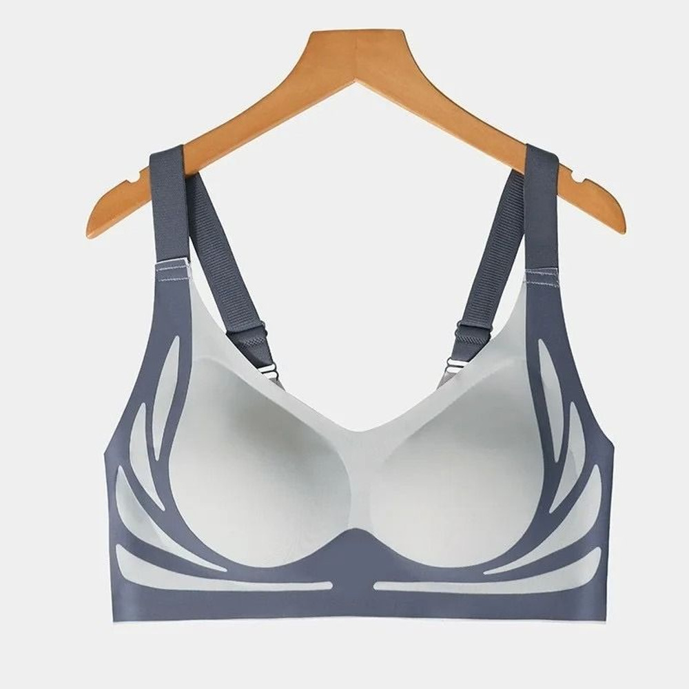 Women Seamless Push Up Wireless Bra Full Coverage Soft Support 8